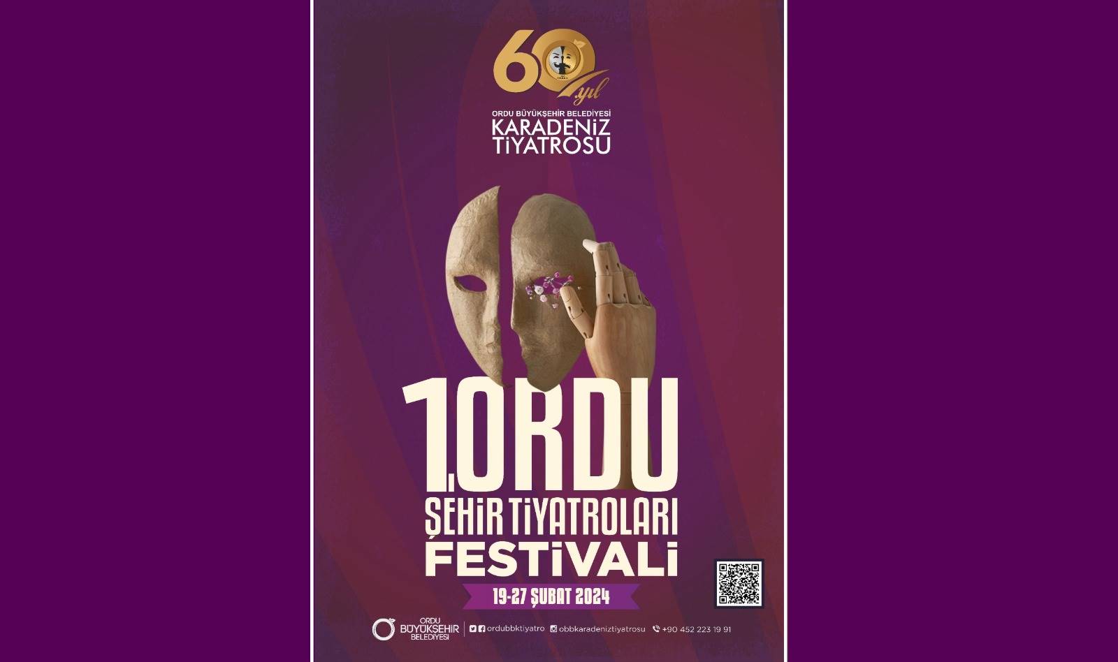 1. ORDU ŞEHİR TİYATROLARI FESTİVALİ BAŞLIYOR